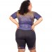 Macaquinho Ciclismo Bike Horse Power - Feminino - F63 Lar/Az